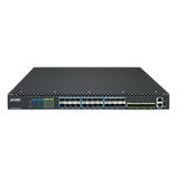 XGS-6350-16X8Y4C - Switch Gestionado Capa 3 / Puertos 100G QSFP28 / 25G SFP28 / 10G SFP+ / Conmutación Non-Blocking 1520 Gbps / Apilado 10 Unidades / ERPS G.8032 / Fuente Redundante Hot-Swap