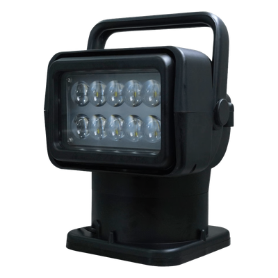 XSL130L - Faro de Búsqueda LED / 30W / 8000 Lux a 5 m (16.4 ft) / IP65 / Control Remoto / DC 12V/24V / Rotación 360°