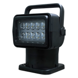 XSL130L - Faro de Búsqueda LED / 30W / 8000 Lux a 5 m (16.4 ft) / IP65 / Control Remoto / DC 12V/24V / Rotación 360°