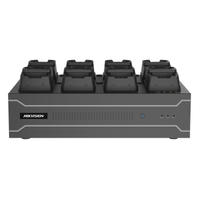 DSMDS001/2T/8(B)(MCW409) - Hikvision Dock Station de Escritorio / 8 Puertos Body Cams / Dual Gigabit