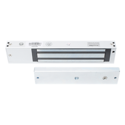 MAG600NLED - AccessPRO MAG600NLED cerradura electromagnética 280 kg Aluminio, Negro