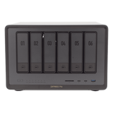 25898B - Ugreen DXP6800 Pro NAS Escritorio Intel® Core™ i5 8 GB DDR5 Gris, Negro