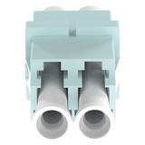 FADSLCZAQ-L - Módulo Acoplador / LC Duplex / Fibra Multimodo / Color Aqua / Pérdida 0.1 dB / Cerámica Zirconia
