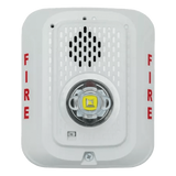 P2WLED - System Sensor Sirena con Estrobo LED / Montaje en Pared / 2 Hilos P2WLED