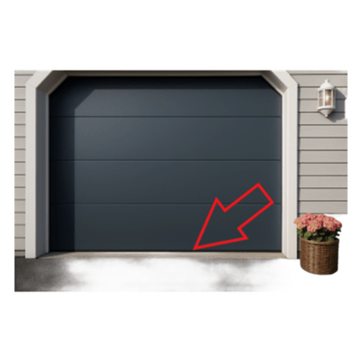 AC-SEAL20 - Accesspro Sello Plastico Rigido y Flexible P/ Puertas D/ Garage D/ 20 Pies D/ Ancho AC-SEAL20