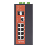 WI-PMS310GF-ALIEN-I - Switch Industrial Administrable Gigabit con 2 Puertos PoE bt + 6 Puertos PoE af/at o 24 V Pasivo + 2 SFP Gigabit, 240 W
