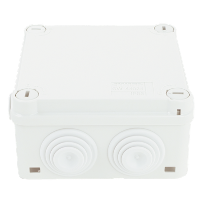 GW-44-024 - Gewiss Caja Estanca Derivación PVC 100x100x50mm, IP55, 6 Entradas