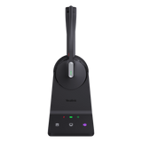 WH64-DUAL-TEAMS - Auricular Inalámbrico Empresarial / DECT y Bluetooth 5.2 Simultáneos / 32 Horas de Conversación / Cancelación Activa de Ruido / Triple Conexión / Acoustic Shield 2.0