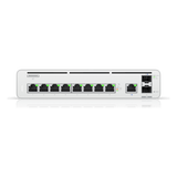 UISP-CONSOLE - Consola Gateway-Switch / 8 Puertos LAN GbE RJ45 / 2 Puertos SFP+ 10G / Router WAN 1GbE / Rendimiento 8,500 Mbps / SSD 128 GB / Montaje Rack 1U
