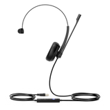 UH34-MONO-TEAMS - Auricular USB Monoaural / Cancelación de Ruido Pasiva / USB-A Plug-and-Play / Indicador de Ocupado / Active Protection / Compatible Windows y Mac