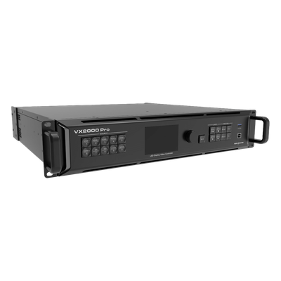 VX2000PRO - Controlador de Video Wall All-in-One / 13 MP / Resolución 16,384 x 8,192 / 20 Puertos Ethernet Gigabit / Entrada 4K×2K@60Hz / 12 Capas de Video