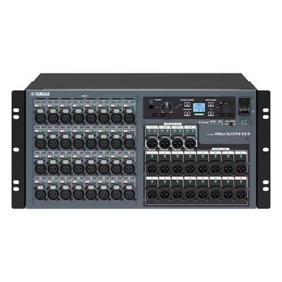 RIO3224-D3 - Yamaha Rack de Expansión E/S / 32 Entradas Analógicas / 24 Salidas RIO3224-D3