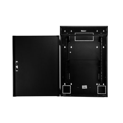 WME6BL - Gabinete de Montaje en Pared / 12 UR Totales / 6 UR Equipo Activo + 6 UR Pasivo / Carga 136.08 kg (300 lbs) / Acero Calibre 16 / UL 2416