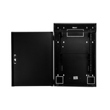WME6BL - Gabinete de Montaje en Pared / 12 UR Totales / 6 UR Equipo Activo + 6 UR Pasivo / Carga 136.08 kg (300 lbs) / Acero Calibre 16 / UL 2416