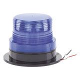 X126-B - Burbuja Brillante LED / 8 LEDs Gen III 4W / 340 Lúmenes / 10-110 VCC / 2 Patrones de Destello / Montaje Permanente