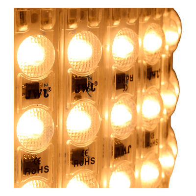 JUML-2936-C - Módulo LED Resistente a Intemperie / 4500 Lúmenes / 110V / Luz Cálida 2 700 K / Hasta 20 Módulos en Serie / No Requiere Transformador.