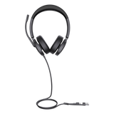 UH48-DUAL-TEAMS-USB-C/A - Auriculares UC con Cable / Cancelación de Ruido Activa Híbrida / USB-C con Adaptador USB-A / Certificación Microsoft Teams / 4 Micrófonos / 20 Hz - 20 kHz