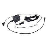 V1T12KA137 - Micrófono de Garganta / PTT Grande / Conector Hirose / Entrada 2.5 mm / Compatible Kenwood NX/TK Series y Motorola GP300/DEP450 / Cable Puerto de Accesorios