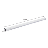 JLT-591 - Luminario LED Tipo Regleta / 572 x 24 x 24 mm / 127 Vca / Luz Blanca 6 500 K / 900 lm / 9W