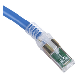 ZM6A-07-06B - Patch Cord Cat6A UTP / CM / 2.13 m (7 ft) / 23 AWG / 10GBASE-T / PoE+ / UL2043 / Azul