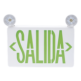 SFKDC860 - Sfire Letrero de Emergencia LED / Dual Salida y Luz de Emergencia / Montaje Universal