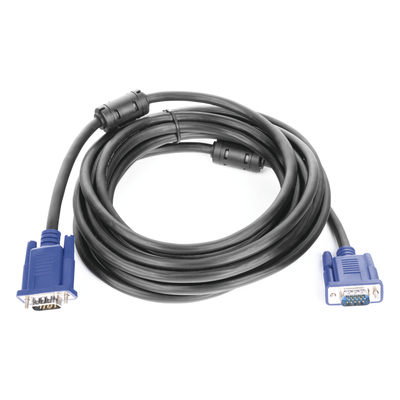 VGA-5M - Extensión VGA / 5 m (16.40 ft) / HD15 Macho-Macho / Doble Blindaje / Full HD 1080p