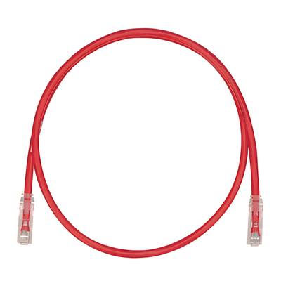 UTPSP1RDY - Cable de Parcheo UTP / Categoría 6 / 24 AWG / CM/LSZH / 1 ft (0.3 m) / T568A/B / 50 µin Oro