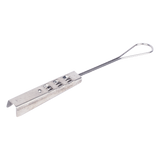 LP-RGCDP - Remate Tipo Grapa / Acero Inoxidable / Tensión >600N / Sin Herramientas / Cable Drop Plano