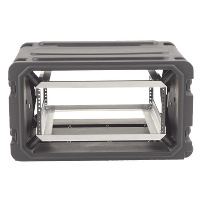 3SKB-R04U20W - SKB 20" Deep 4U Roto Shockmount Rolling Rack caja para equipo Maletín con ruedas Negro