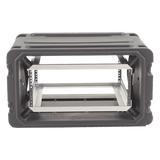 3SKB-R04U20W - SKB 20" Deep 4U Roto Shockmount Rolling Rack caja para equipo Maletín con ruedas Negro