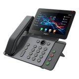 V66-PRO - Teléfono IP Ejecutivo / 20 Líneas SIP / Pantalla Táctil IPS 7" / Wi-Fi 6 / Bluetooth 5.4 / Handset Inalámbrico / PoE / Gigabit Dual Ethernet