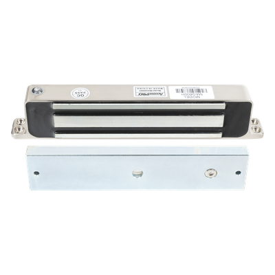MAG600H - Accesspro Chapa Magnética Electromagnética / 600 lbs (272 kg) / Montaje Superficial MAG600H