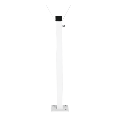 XB-POST - Poste para brazos de barrera / Acero / Altura ajustable / 4 m / 13.1 ft / Compatible universal
