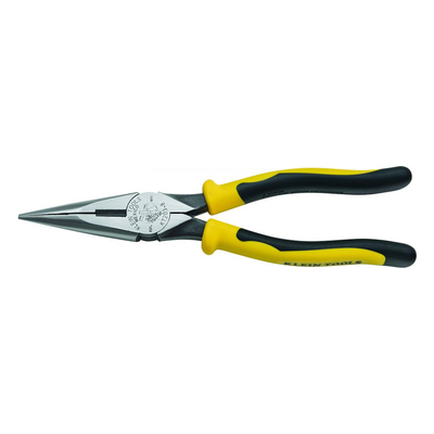 KT203-8 - Pinzas de Punta Cónica con Corte Lateral de 8 Pulgadas. Con Tope para Máximo Agarre.