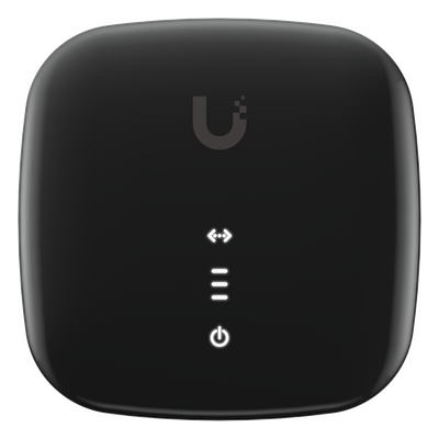 UISP-FIBER-XGS - ONU XGS-PON / 10 Gbps Simétricos / Alcance 20 km / Puerto LAN 10G / SC/APC / Gestión UISP