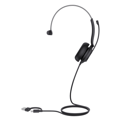UH35-MONO-TEAMS-USB-C/A - Diadema USB / Mono / Cancelación Activa de Ruido / Altavoz 35 mm / Busylight Automático / Certificación Teams