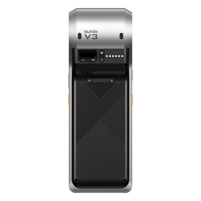 V3-PLUS - Terminal Punto de Venta / Android 14 / Qualcomm Octa-Core 2.4 GHz / 4GB RAM 64GB UFS / Wi-Fi 6E Tri-Band / Impresora Térmica Dual 58-80 mm / Escáner 2D +60% Alcance / NFC EMVCo / Batería 3800 mAh Extraíble / Resistente Caídas 3.9 ft