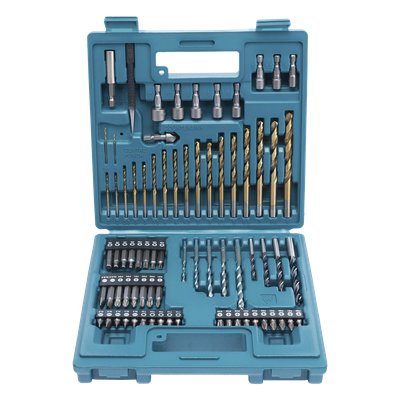 B-49373 - Makita Juego de accesorios multiproposito / 75 piezas / Brocas HSS-TiN B-49373
