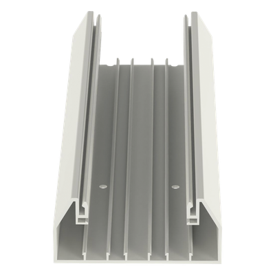 T70BIW8 - Panduit Base para Canaleta / PVC Rígido / 103.3 x 44.9 x 2400 mm T70BIW8