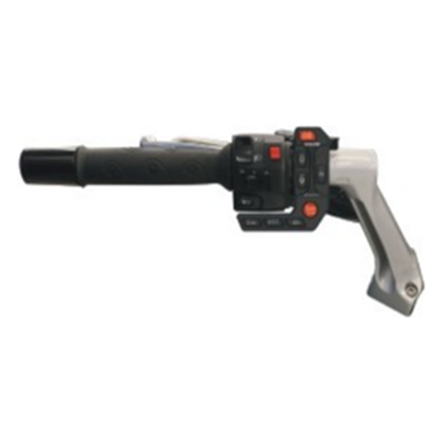 XMTHA01 - Controlador de luces y sirena / 4 posiciones / IP66 / 12V / ABS / Manubrio motocicleta