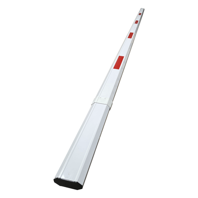 XB-TEL-ARMB1 - Brazo Telescópico para Barrera / Aluminio / Ajustable hasta 6 m (19.7 ft) / Bandas Rojas de Alta Visibilidad / Compatible con XBS-6M-R y XBS-6M-L