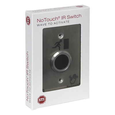 NT-SS100-ES - Sti Interruptor IR sin contacto / Acero inoxidable 304 grado médico / 1 grupo NT-SS100-ES