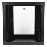 SR1912LH3GA - Linkedpro Gabinete de Pared 12U / Profundidad 455 mm (18 in) / Cristal Templado SR1912LH3GA