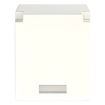 CMBIW-X - Módulo de Tapa Ciega / Mini-Com / Blanco Mate / 1 Espacio / Compatible RoHS