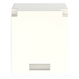 CMBIW-X - Módulo de Tapa Ciega / Mini-Com / Blanco Mate / 1 Espacio / Compatible RoHS