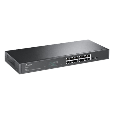 TL-SG2218 - TP-Link JetStream TL-SG2218 switch Gestionado L2/L2+ Gigabit Ethernet (10/100/1000) 1U Negro