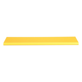 FRHC6YL2 - Tapa con Bisagra para Canaleta / PVC Rígido UL 94V-0 / Longitud 2 m (6.6 ft) / Radio de Curvatura 2' (0.6 m) / Color Amarillo / Sistema QuikLock