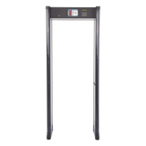 INTELL-26-ZIR - Arco Detector de Metales de 6 Zonas con Anclaje para Fijarse al Piso. Incluye Sensor IR para evitar falsas Alarmas / Certificado por la Administración Federal de Aviación de EE. UU. (FAA)