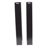 WMPVF45E - Organizador de Cable Vertical / 45 Espacios de Rack / 6.9 pies de Alto / 131 Cables CAT6 / Frontal Sencillo / ABS Negro