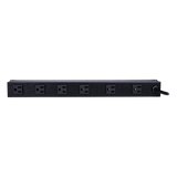 CPS1215RMS - CyberPower CPS1215RMS Unidades de distribución de energía (pdus) 1U Negro NEMA 5-15P
